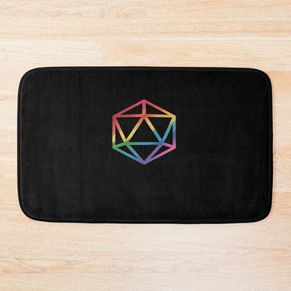 Item preview, Nerdy Polyhedral D20 Dice LGBT Pride Colors Geeky designed and sold by HaileyRobel.