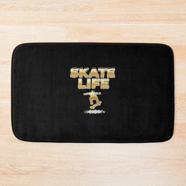 Item preview, ✨ Skate Life – Golden Letters & Logo | Urban Skateboard Style designed and sold by SeaPolar.
