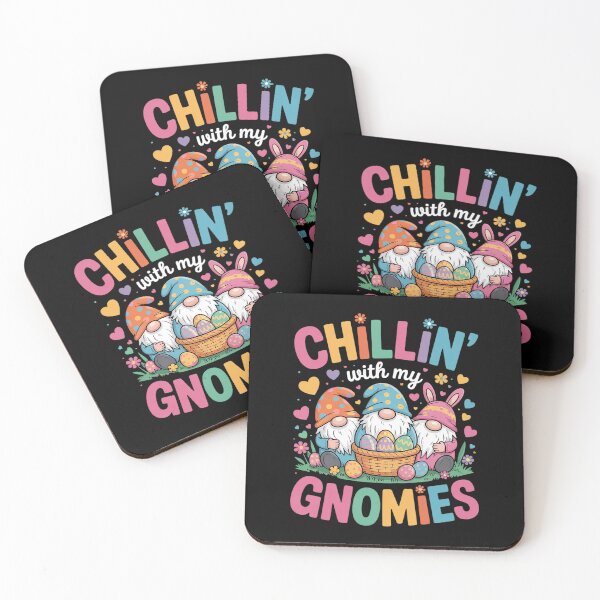 Item preview, Chillin' With My Gnomies Easter Day Men Women Kids  designed and sold by lilLilaBatArt.