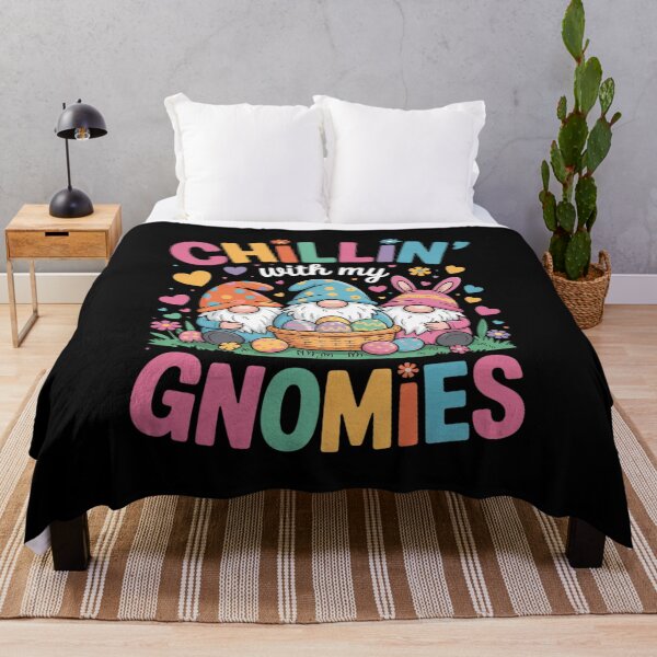 Item preview, Chillin' With My Gnomies Easter Day Men Women Kids  designed and sold by lilLilaBatArt.