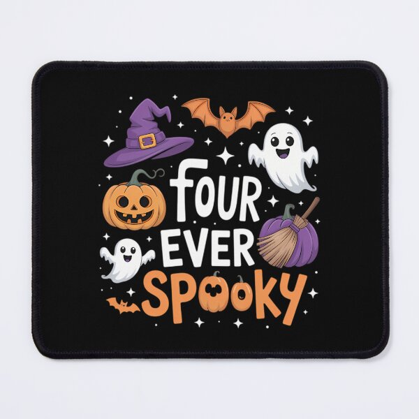 Item preview, Four Ever Spooky Funny Halloween 4Th Birthday designed and sold by Zephyr6Dragon.