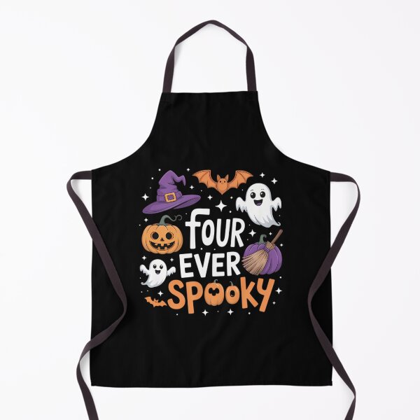 Item preview, Four Ever Spooky Funny Halloween 4Th Birthday designed and sold by Zephyr6Dragon.
