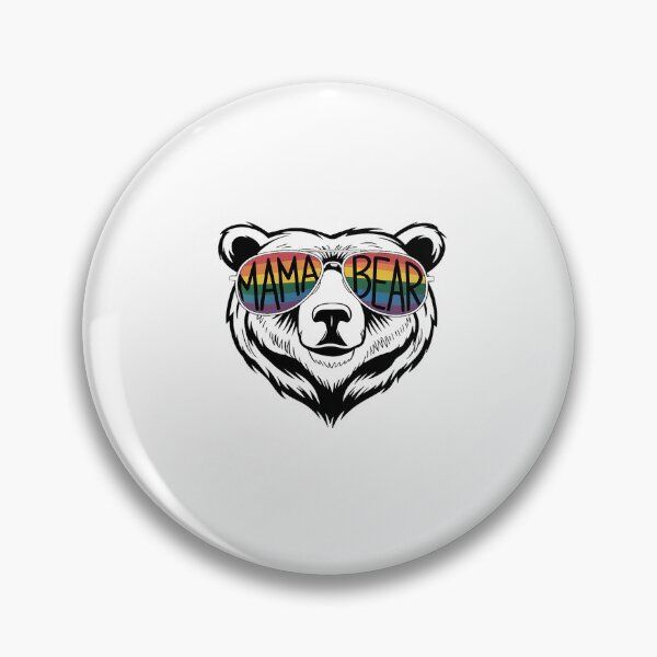 Item preview, LGBTQ Mama Bear Proud Mom Momma Ally designed and sold by RayArmstrong.