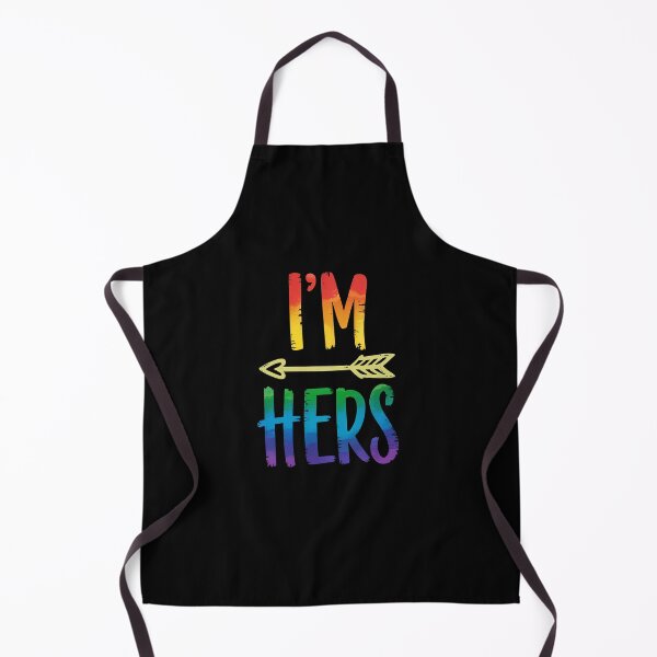 Item preview, LGBT Pride I'm Her She's Mine Lesbian Couple Matching Lover designed and sold by AmparoBoyle.