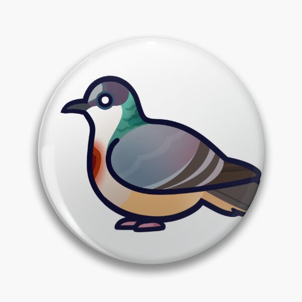 Item preview, Bleeding-Heart Dove (Left facing) designed and sold by mitsun.