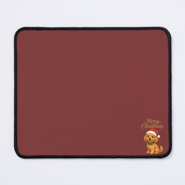 Item preview, Doodle Puppy in Santa Hat designed and sold by Rangmanch.