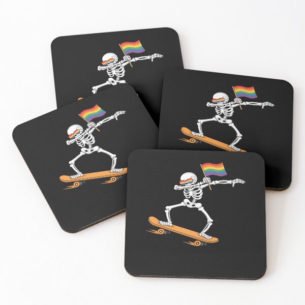 Item preview, LGBT Dab Skeleton Skateboard Costume Funny Halloween designed and sold by MinaReinger.