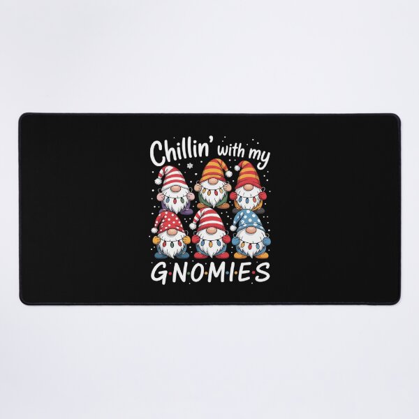 Item preview, Chillin' With My Gnomies Christmas Lights Gnomes Lover designed and sold by lilLilaBatArt.