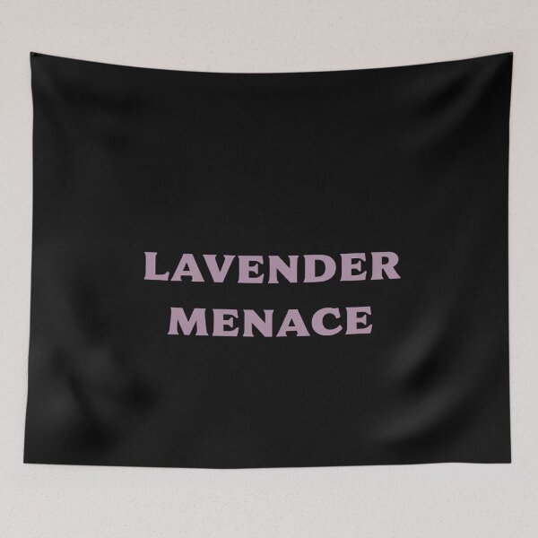 Item preview, Lavender Menace lesbian LGBT LGBTQ gay pride designed and sold by MinaReinger.