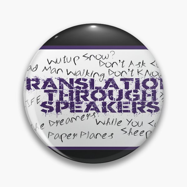 Item preview, Translations Through Speakers designed and sold by NegativeCar.