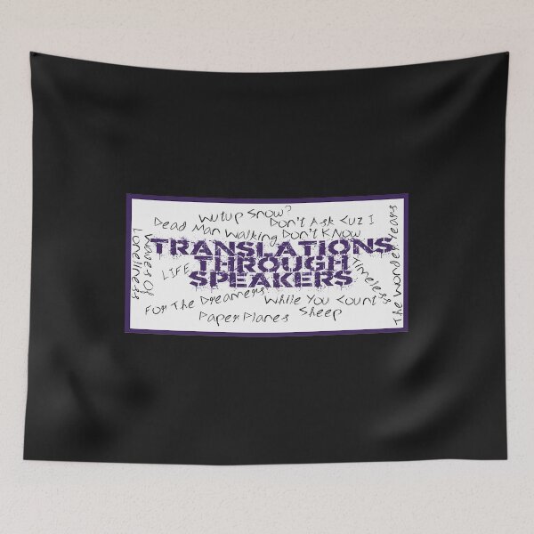 Item preview, Translations Through Speakers designed and sold by NegativeCar.