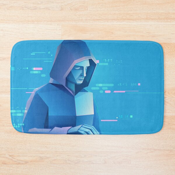 Item preview, concept of data science or digital transformation, character design of programmer or hacker presented with cyberpunk style designed and sold by NiamLab.