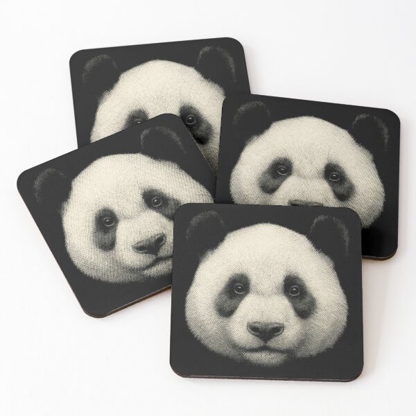 Item preview, Vintage Engraved Panda Face Illustration designed and sold by Camera Crew.
