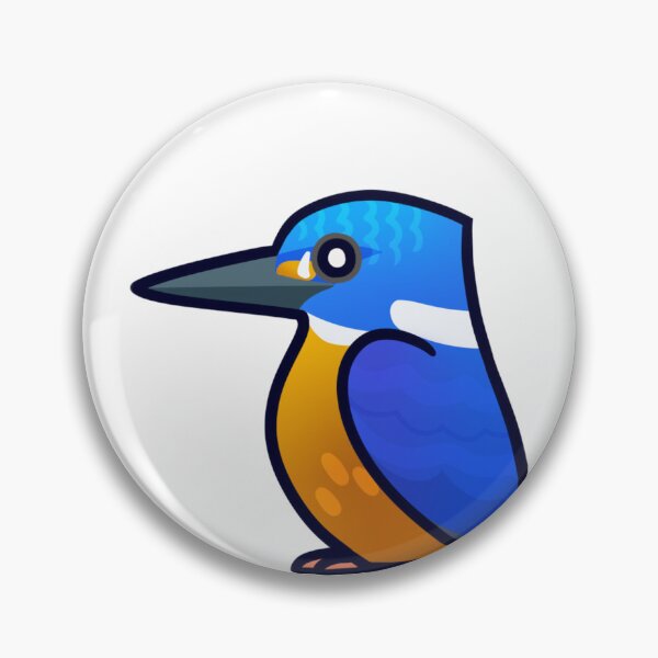 Item preview, Azure Kingfisher (Left facing) designed and sold by mitsun.