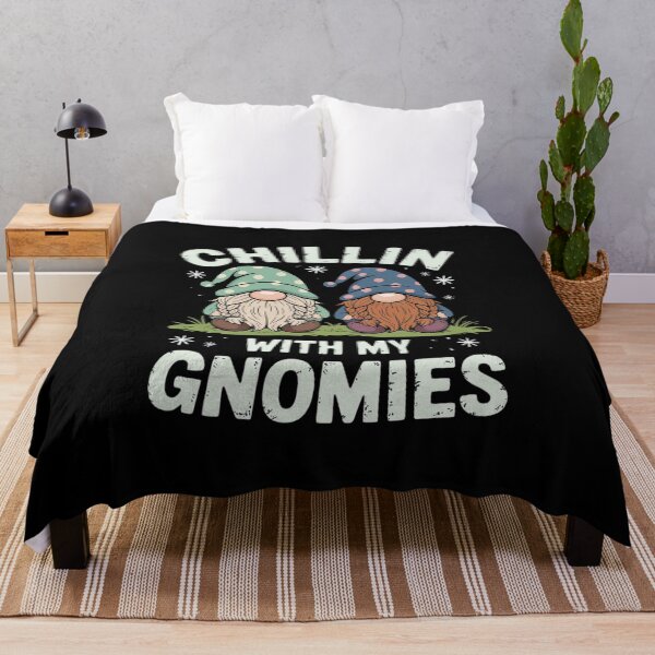 Item preview, Chillin With My Gnomies Yoga Meditation Summer Gnome 3 designed and sold by lilLilaBatArt.