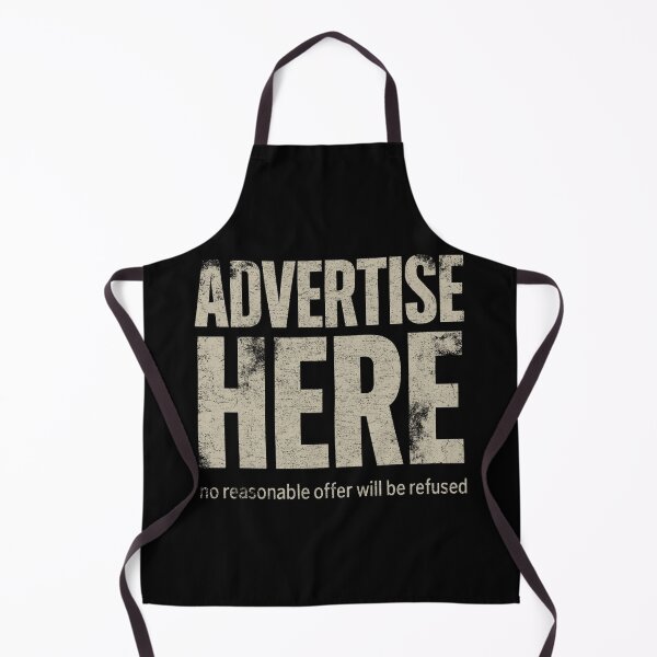 Item preview, Advertise Here Funny Marketing Quote Design designed and sold by Camera Crew.