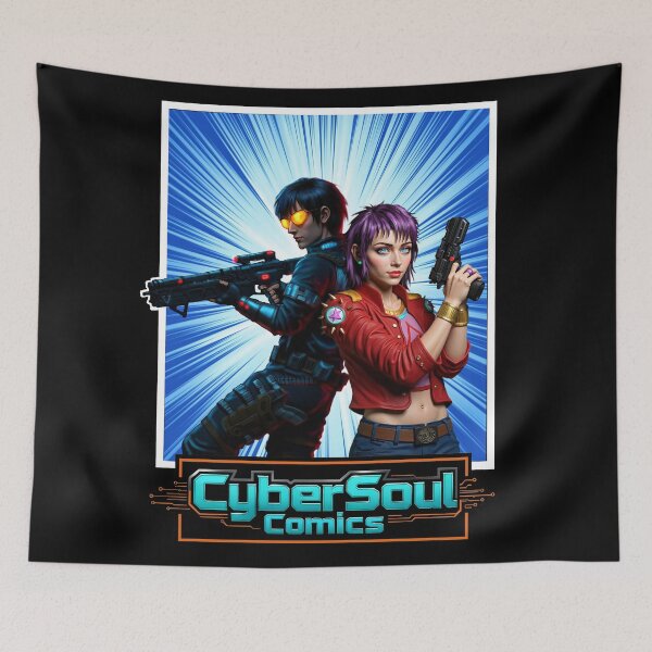 Item preview, Cyberpunk - Special Anti-Monster Unit designed and sold by CyberSoulCodex.