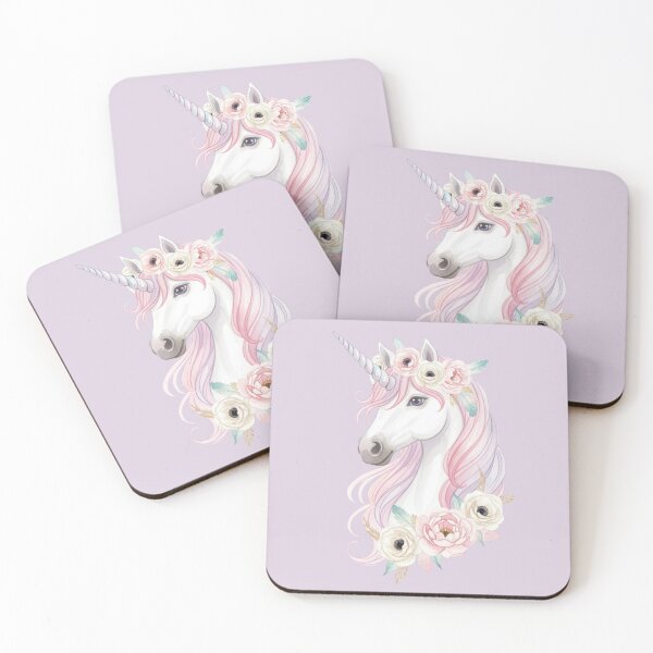 Item preview, Unicorn Floral Crown Pastel designed and sold by 0606PM.