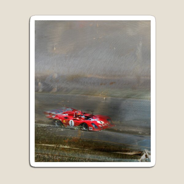 Super Car Art #6 At Speed Magnet