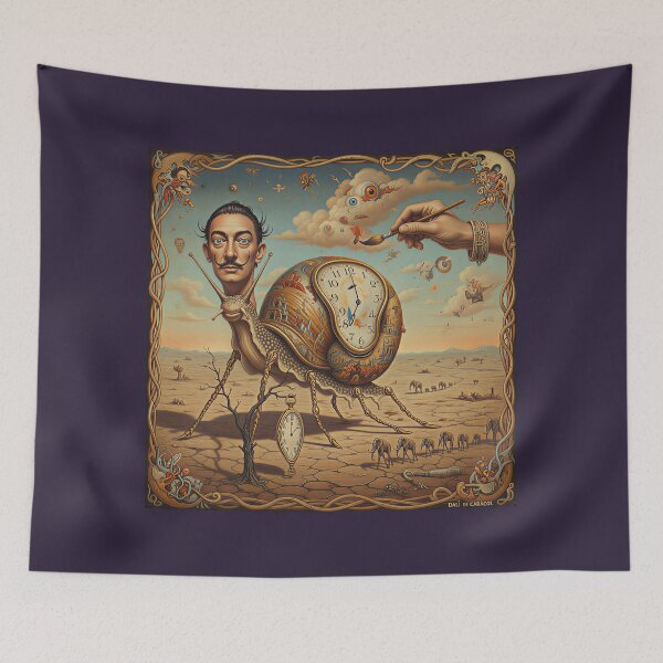 Item preview, Surreal Snail by Dalí designed and sold by SammyMorry.