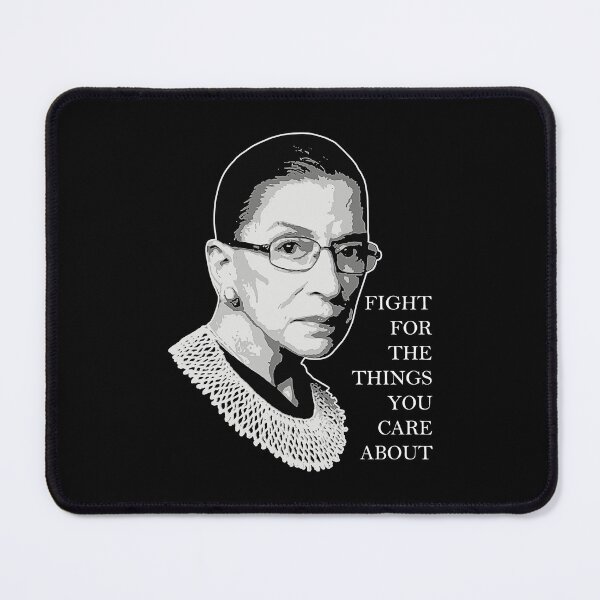 Item preview, Ruth Bader Ginsburg Black White Portrait designed and sold by Ashackenna.