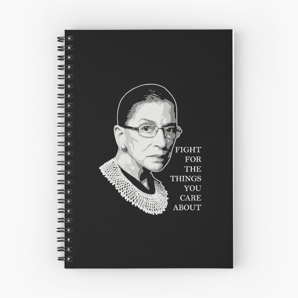 Item preview, Ruth Bader Ginsburg Black White Portrait designed and sold by Ashackenna.
