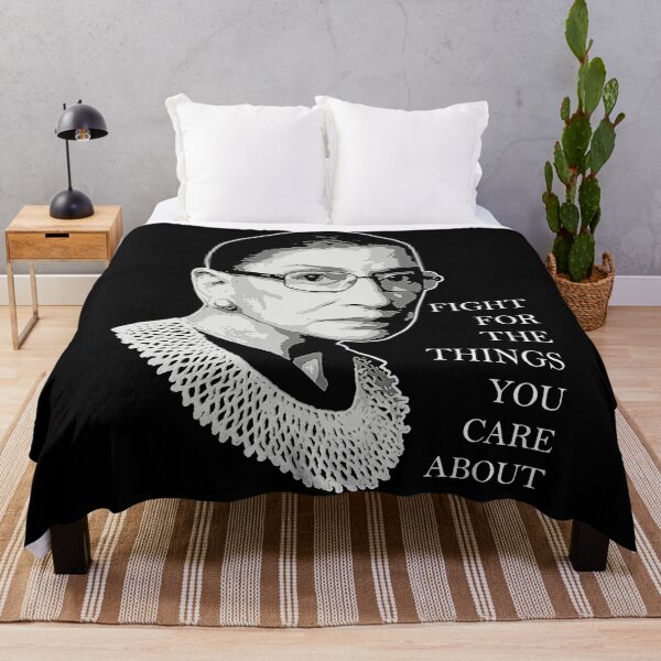 Item preview, Ruth Bader Ginsburg Black White Portrait designed and sold by Ashackenna.