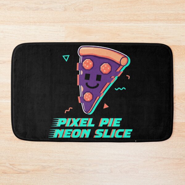 Item preview, Glitch Pizza Slice.Retro Gaming PizzaKawaii Glitchy Food. designed and sold by ZyVoAli.