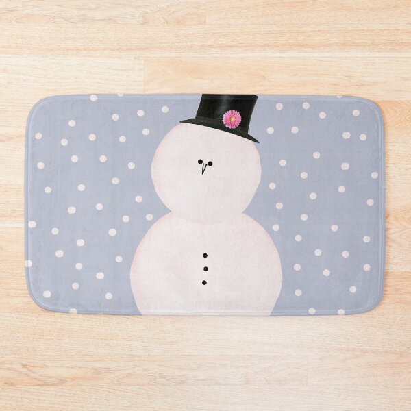 Item preview, Sweet Pink Snowman designed and sold by BrownsGeneral.