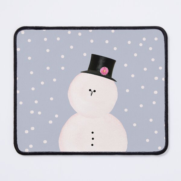 Item preview, Sweet Pink Snowman designed and sold by BrownsGeneral.