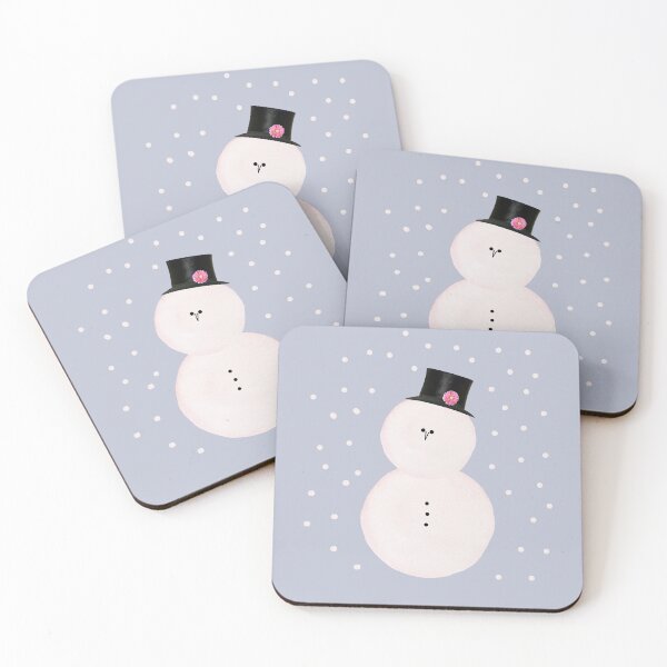 Item preview, Sweet Pink Snowman designed and sold by BrownsGeneral.