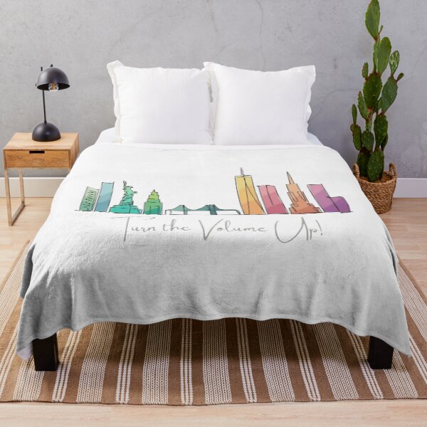 Item preview, Zohran Mamdani Turn the Volume Up NYC Skyline designed and sold by jimfarrepo.