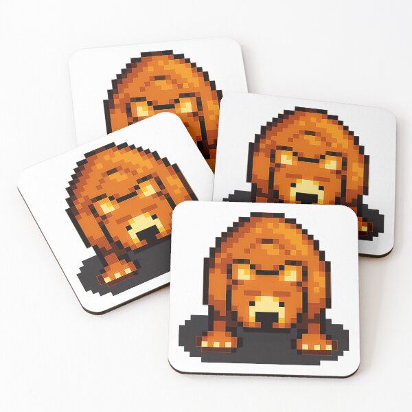 Item preview, Bear Pixel - Stardew Valley  designed and sold by Naziavage.