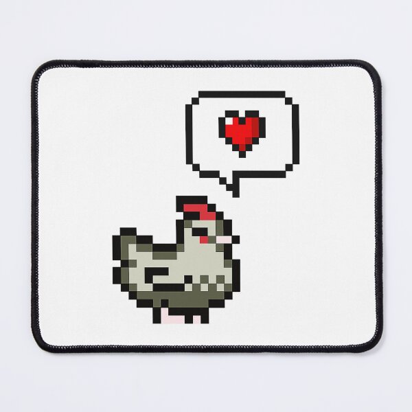 Item preview, Cute Chicken Pixel - Stardew Valley designed and sold by Dorisate.