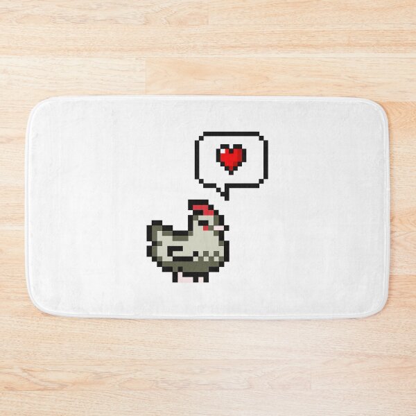 Item preview, Cute Chicken Pixel - Stardew Valley  designed and sold by Dorisate.