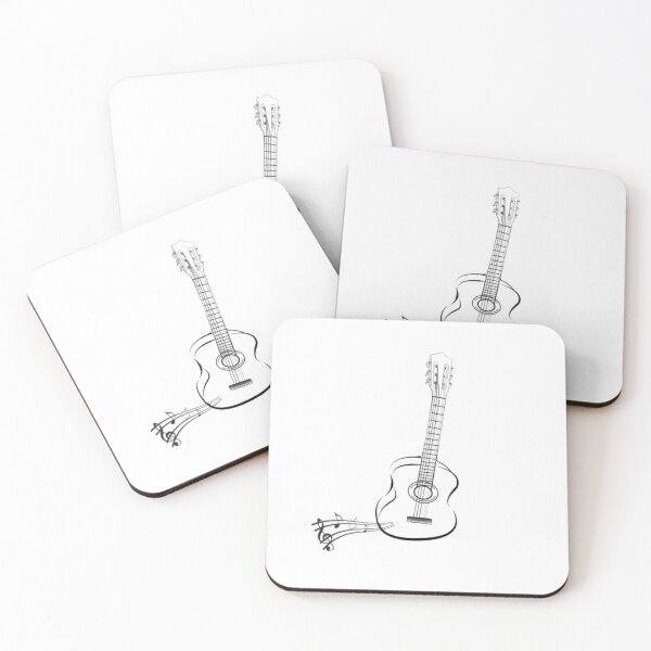 Item preview, Acoustic Guitar_art designed and sold by Aariq.