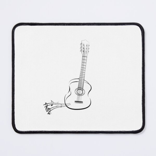 Item preview, Acoustic Guitar_art designed and sold by Aariq.