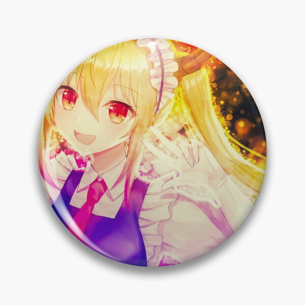 Item preview, Tohru Vibrant Dragon Maid Cheerful Glow From Miss Kobayashi Dragon Maid Anime designed and sold by thedarvills.