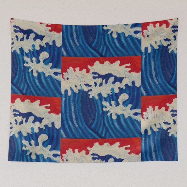 Item preview, Friendly waves designed and sold by Abstraxjax.