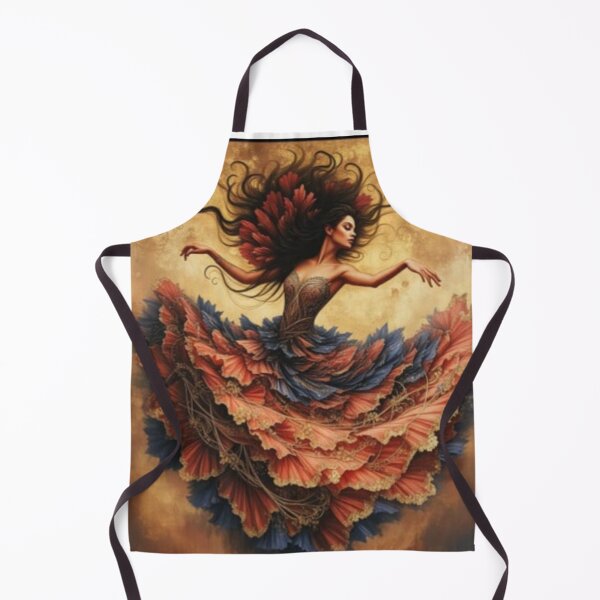 Item preview, The Unfurling Dancer. Petals of Passion Golden Reverie. designed and sold by ZyVoAli.