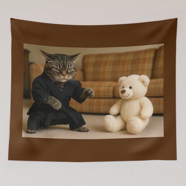 Item preview, Karate Kitty designed and sold by Tridentulus.