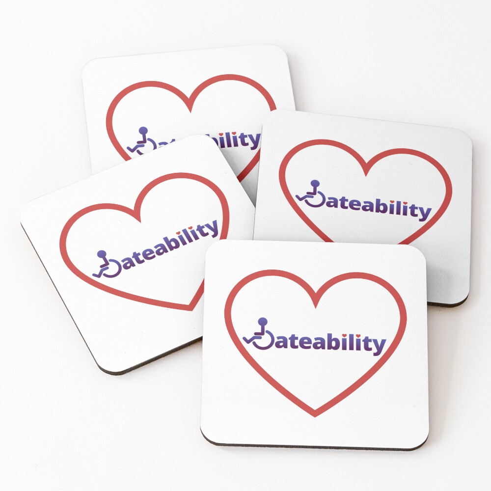 Item preview, Coasters (Set of 4) designed and sold by Dateability.