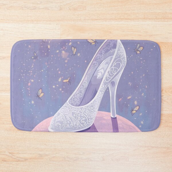 Item preview, Glass Slipper under Moonlight – Dreamy Fairytale Vector Design designed and sold by Valeree Store.