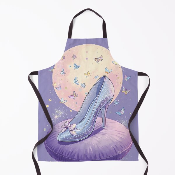 Item preview, Cinderella Moment – Sparkling Shoe and Fireflies Illustration designed and sold by Valeree Store.