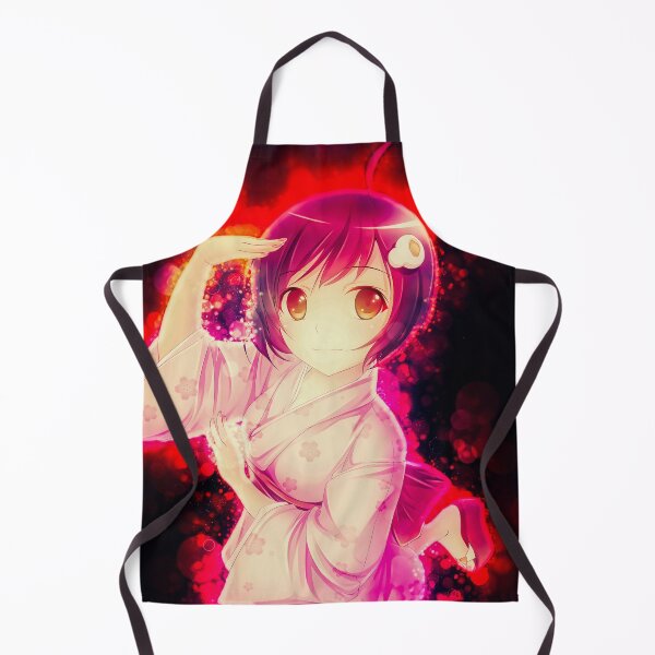 Item preview, Tsukihi Araragi Pink Kimono Charm Under Festival Lights In Bakemonogatari designed and sold by thedarvills.