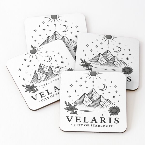 Item preview, Velaris — City of Starlight (ACOTAR Inspired Art) designed and sold by biblio_phile.
