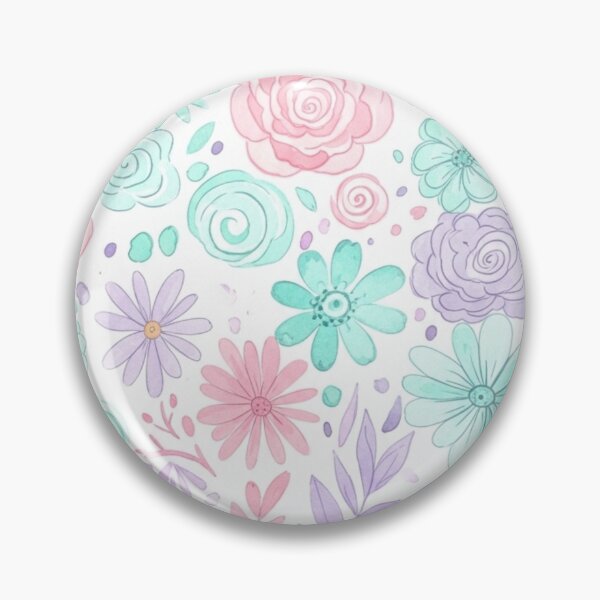 Item preview, Floral pattern flowers roses pastel spring summer  designed and sold by aruntrendz.