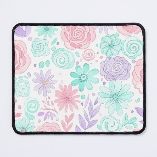Item preview, Floral pattern flowers roses pastel spring summer designed and sold by aruntrendz.