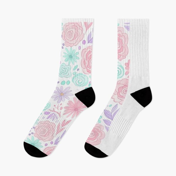 Item preview, Floral pattern flowers roses pastel spring summer  designed and sold by aruntrendz.
