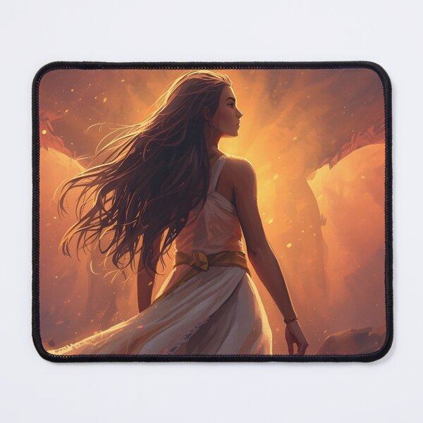 Item preview, Rise of Courage – Brave Girl Confronting the Dragon designed and sold by Valeree Store.